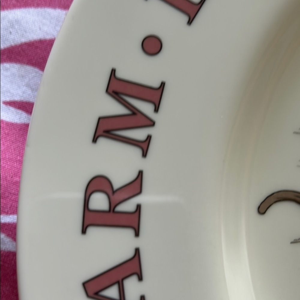 VINTAGE 1990 Tiffany & Co. American Farm Bureau Collector Plate - Picture 5 of 6
